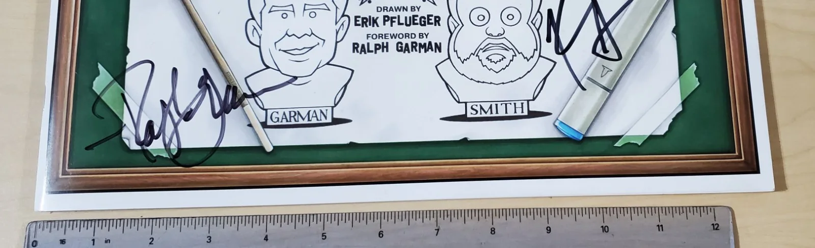 Kevin Smith, Ralph Garman — Autographed Ralph Garman Kevin Smith Hollywood Babble On Adult Coloring Book, изображение 4