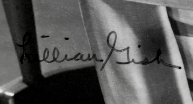 AUTOGRAPHED Lillian Gish SIGNED still THE COBWEB (1955) MOVIE STAR Chair, LEGEND, изображение 2