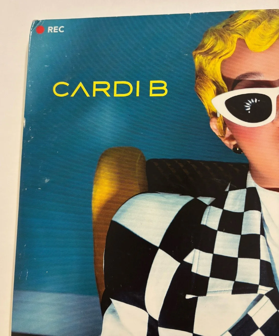 CARDI B SIGNED INVASION OF PRIVACY VINYL JSA COA #CI14505 RED VINYL UO AUTO, изображение 5