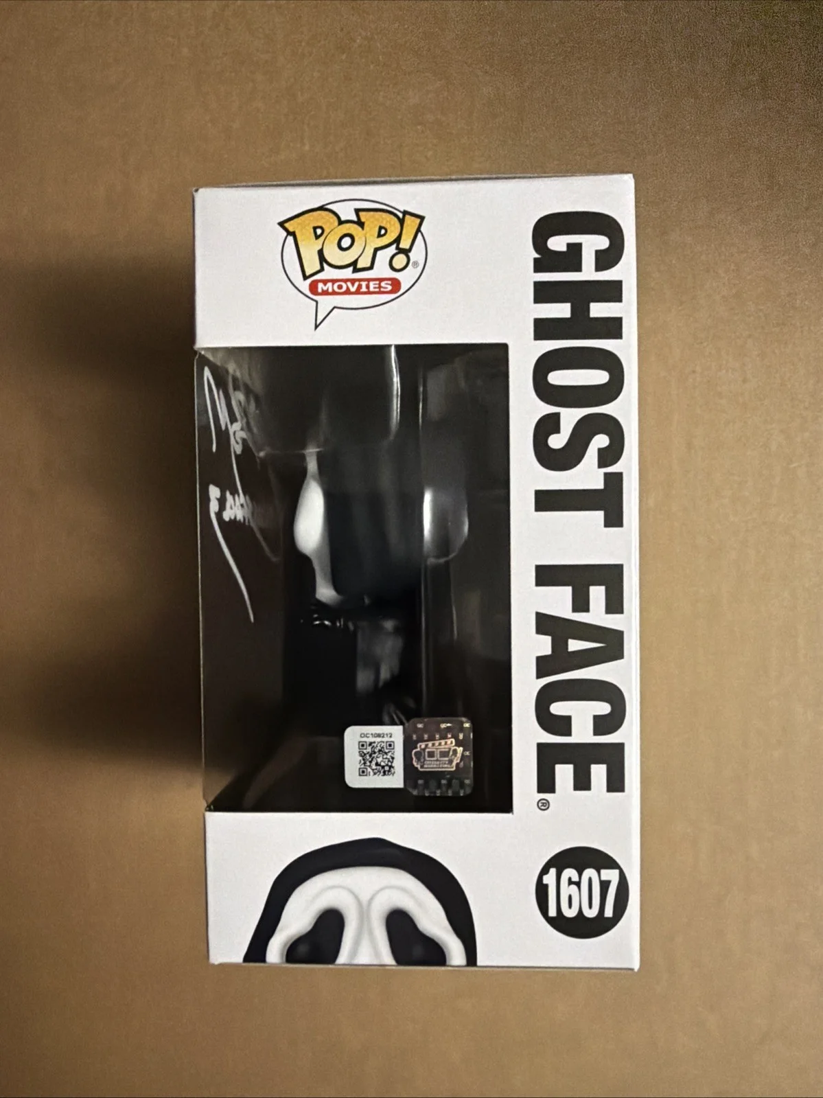 Jeff Brockton — Jeff Brockton Signed/Autographed Ghost Face Funko Pop! OCCM COA, image 2