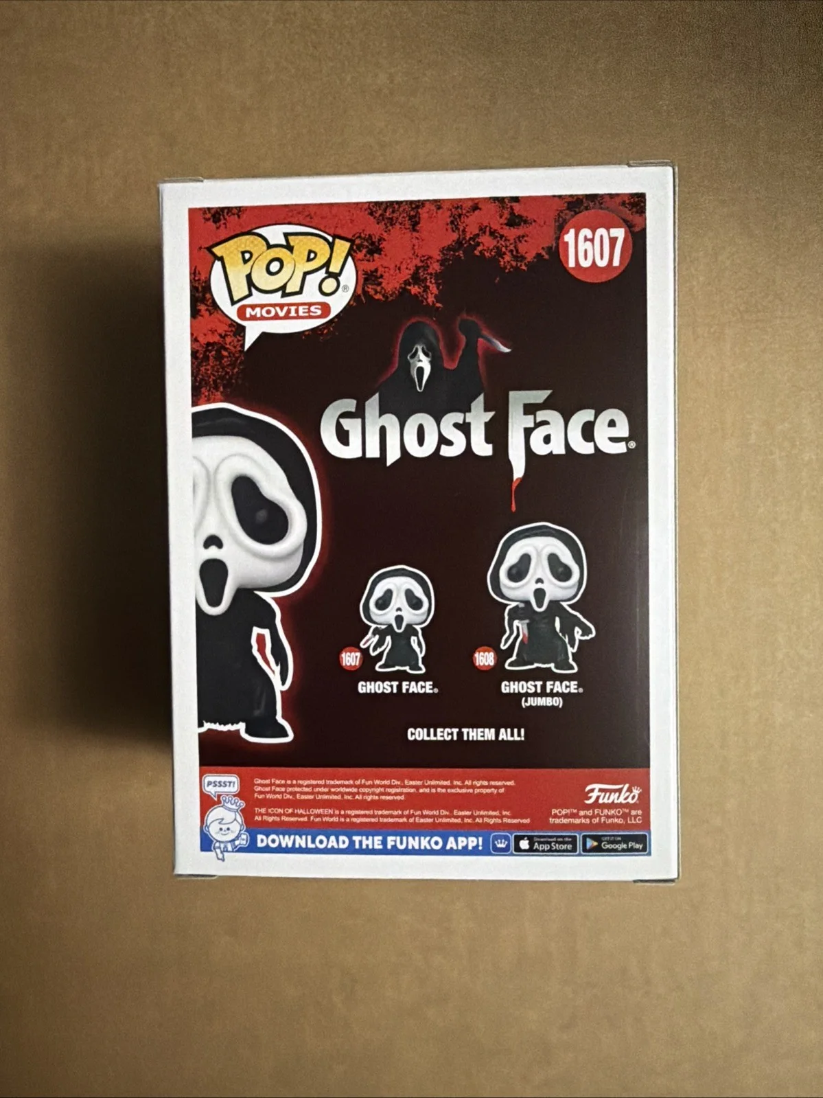 Jeff Brockton — Jeff Brockton Signed/Autographed Ghost Face Funko Pop! OCCM COA, image 3