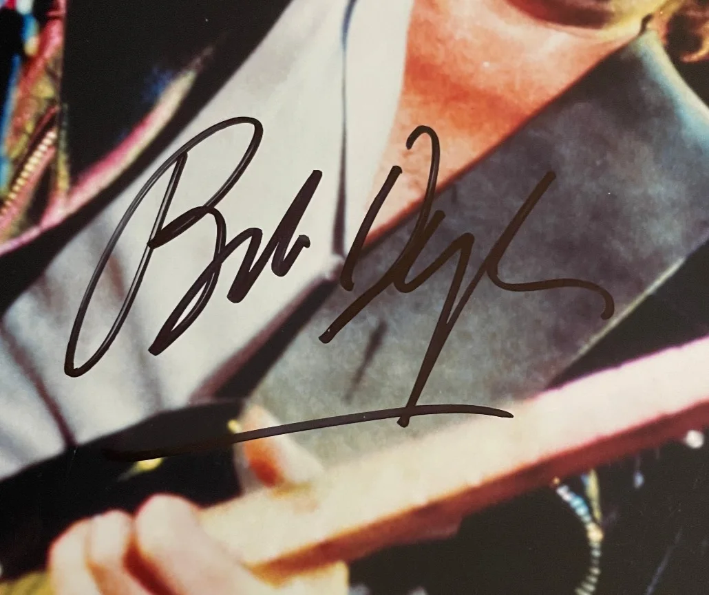 Bob Dylan — Bob Dylan Signed Autograph Signature 8x10 Color Glossy Photograph, изображение 2
