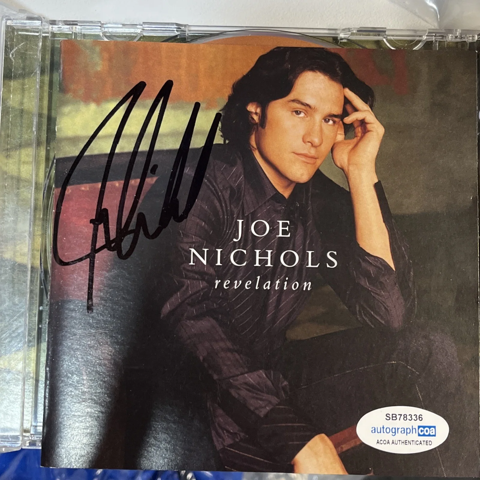 JOE NICHOLS SIGNED AUTOGRAPHED CD ACOA COA REVELATION COUNTRY STAR RARE, image 4
