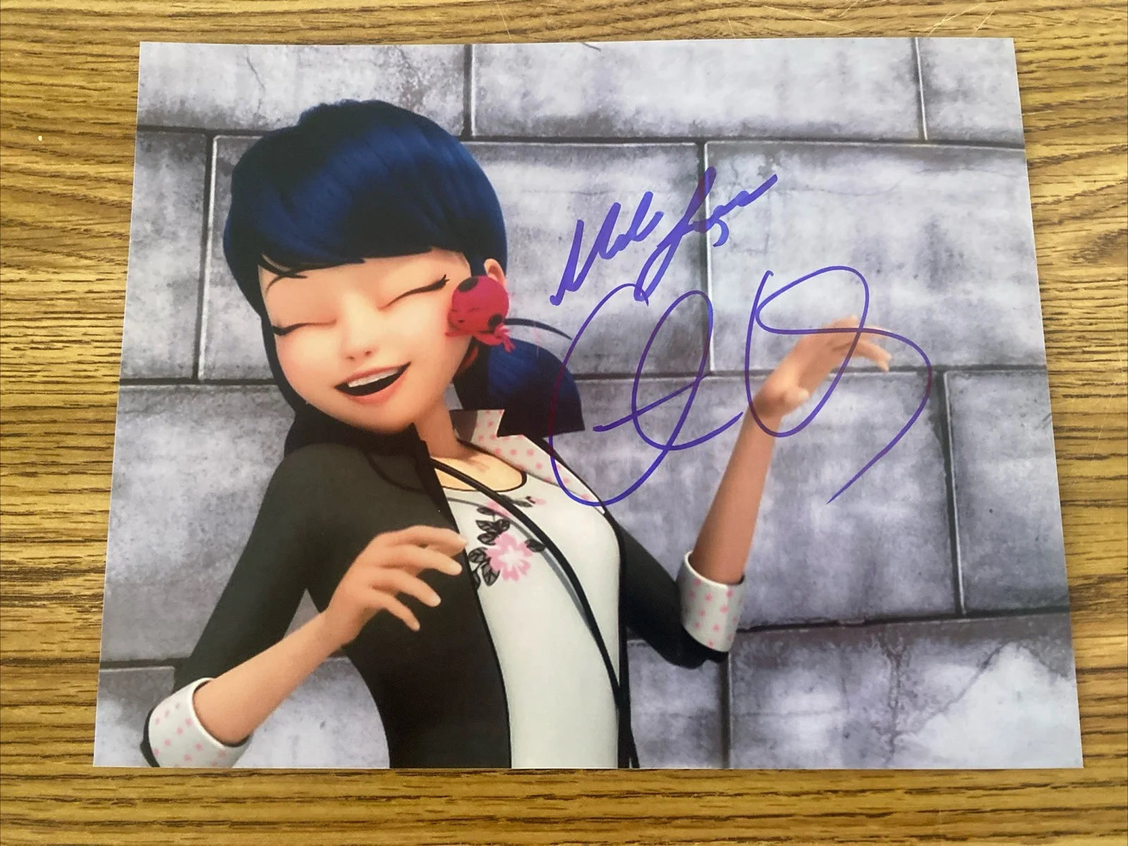 Cristina Vee & Mela Lee — Cristina Vee & Mela Lee Autographed 8x10 Photo Miraculous Tales of Ladybug & Cat