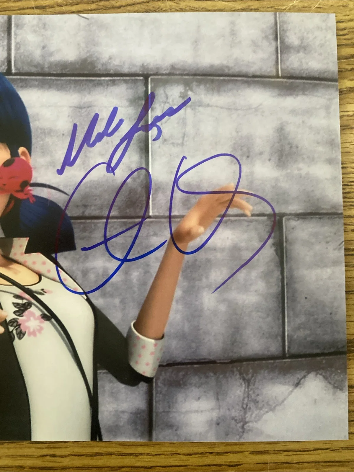Cristina Vee, Mela Lee — Cristina Vee & Mela Lee Autographed 8x10 Photo Miraculous Tales of Ladybug & Cat, изображение 2