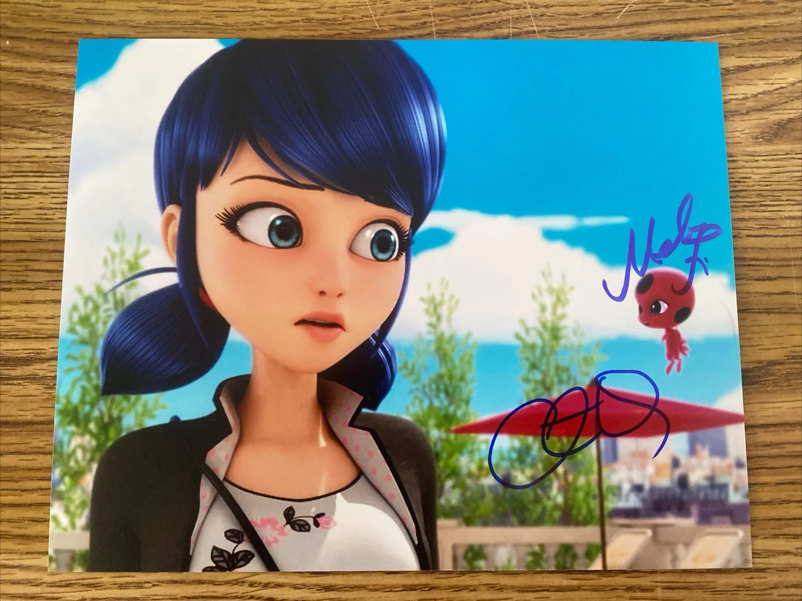 Cristina Vee & Mela Lee — Cristina Vee & Mela Lee Autographed 8x10 Photo Miraculous Tales of Ladybug & Cat