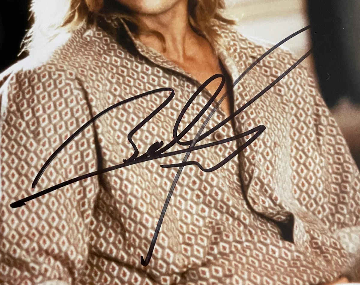 Brad Pitt — Brad Pitt Signed Autograph Signature 8x10 Color Glossy Photograph, изображение 2