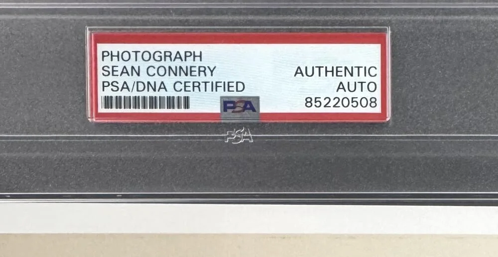 Sean Connery — Sean Connery James Bond Signed Autograph PSA/DNA Encapsulated 8x10 Photo PSA COA, image 3