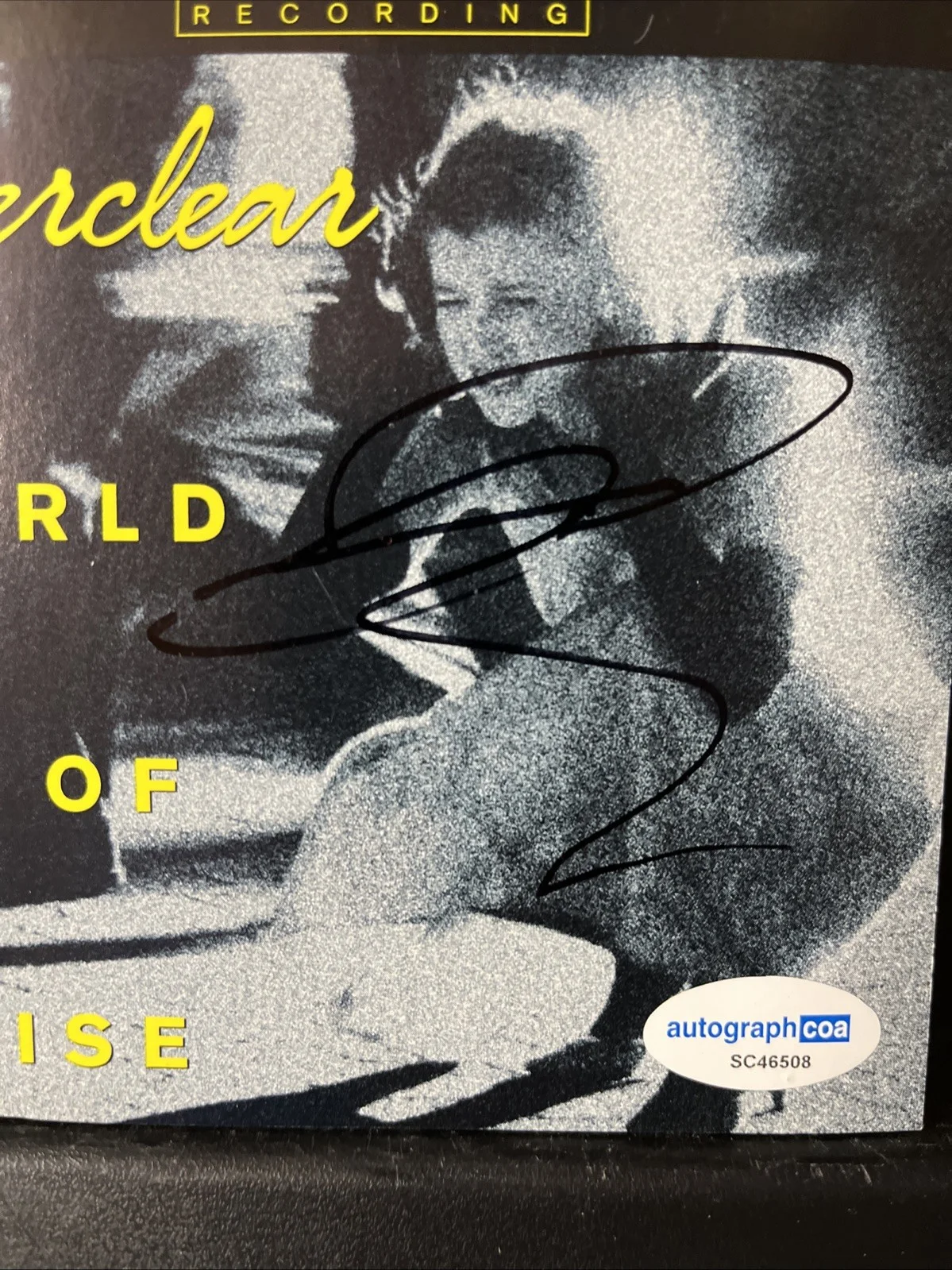 Everclear Art Alexakis SIGNED AUTOGRAPHED CD ACOA CERTIFIED WORLD OF NOISE, image 2