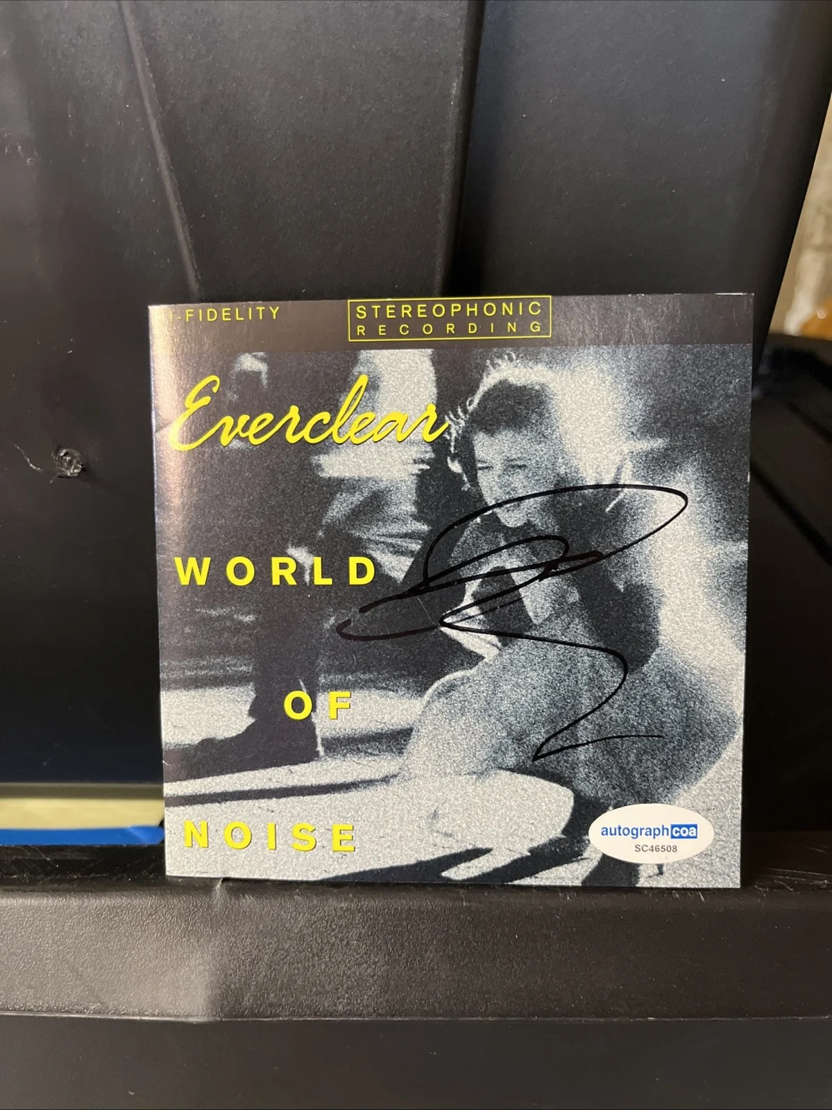 Everclear Art Alexakis SIGNED AUTOGRAPHED CD ACOA CERTIFIED WORLD OF NOISE, image 3