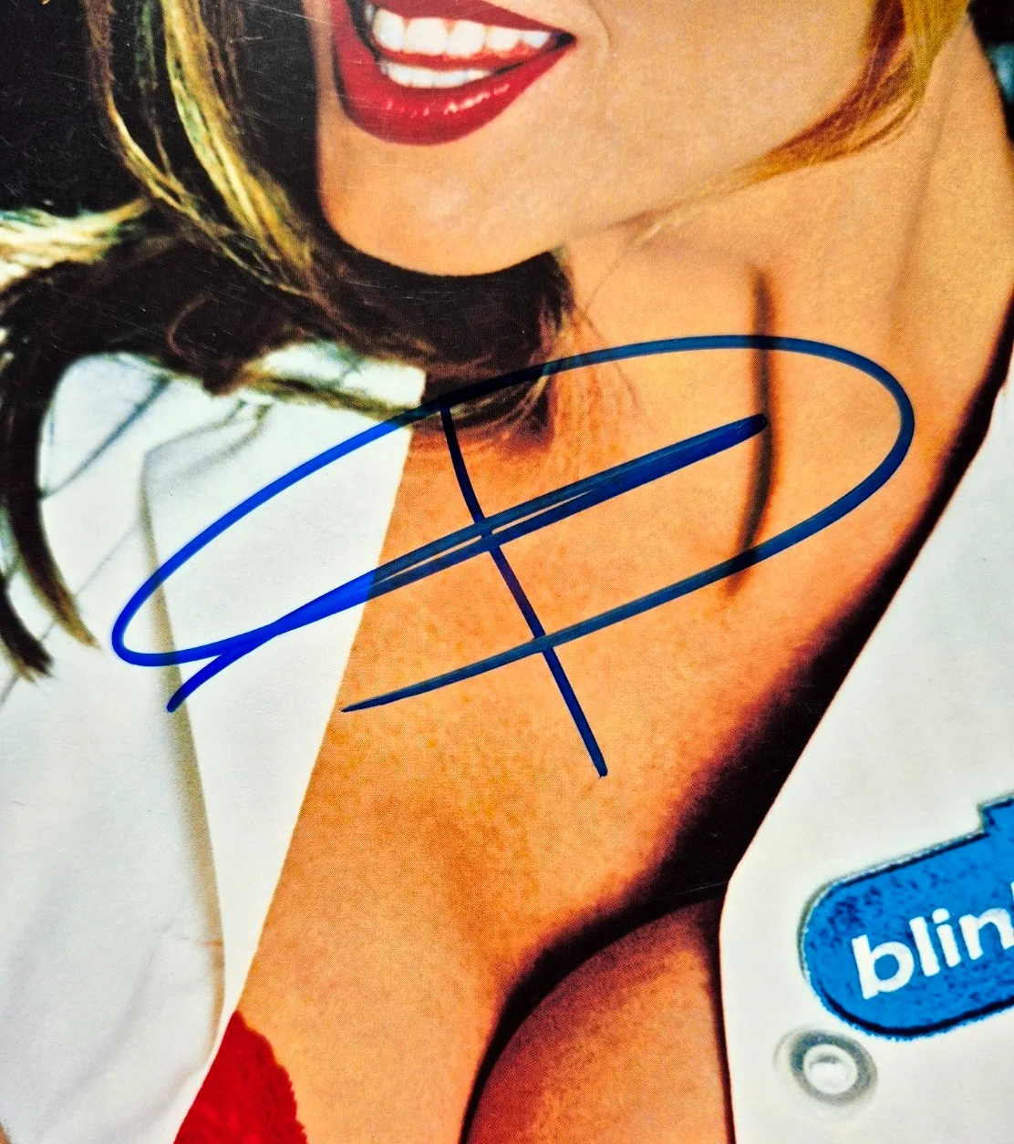 TOM DELONGE SIGNED AUTOGRAPHED BLINK 182 ENEMA OF THE STATE ALBUM RARE JSA COA, изображение 2