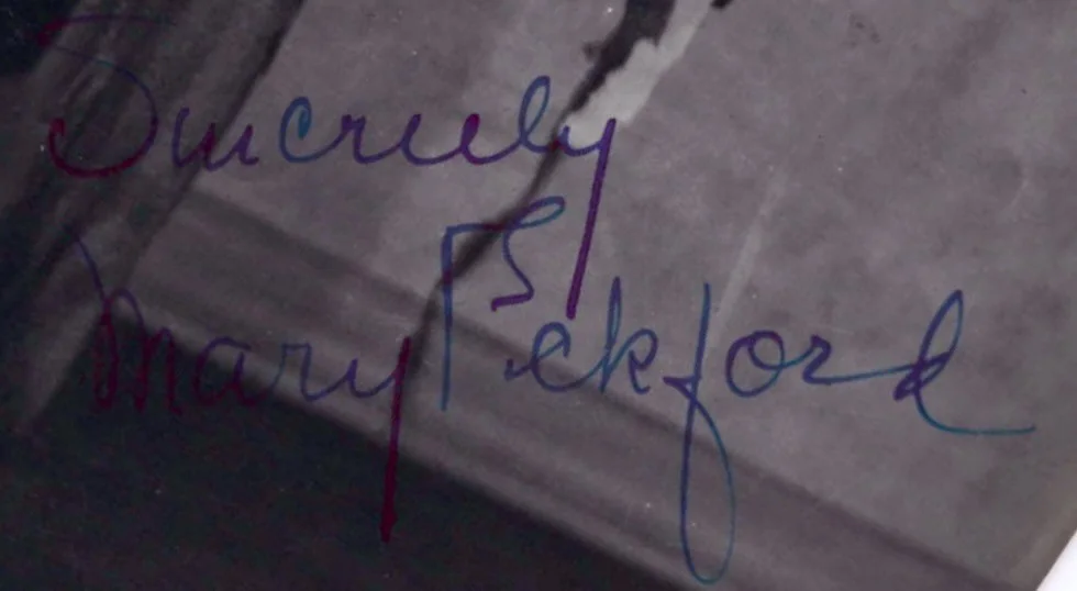 Mary Pickford — Signed MARY PICKFORD Autographed 1923 photo, ROSITA – Ernst Lubitsch! SILENT exc, изображение 2