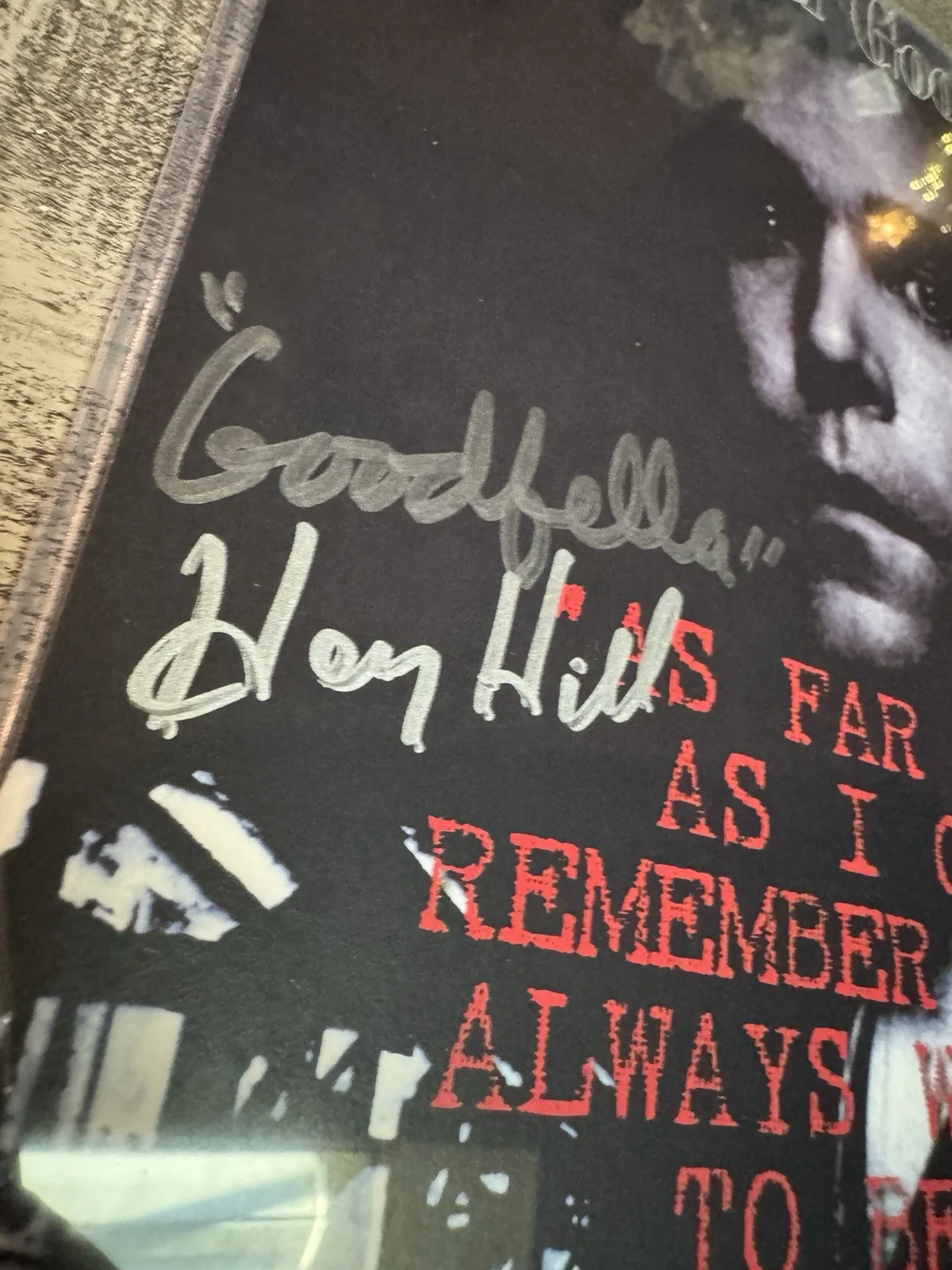Henry Hill — Henry Hill Signed Goodfellas 8x10 Goodfella Photo Henry Hill COA Ray Liotta, изображение 2
