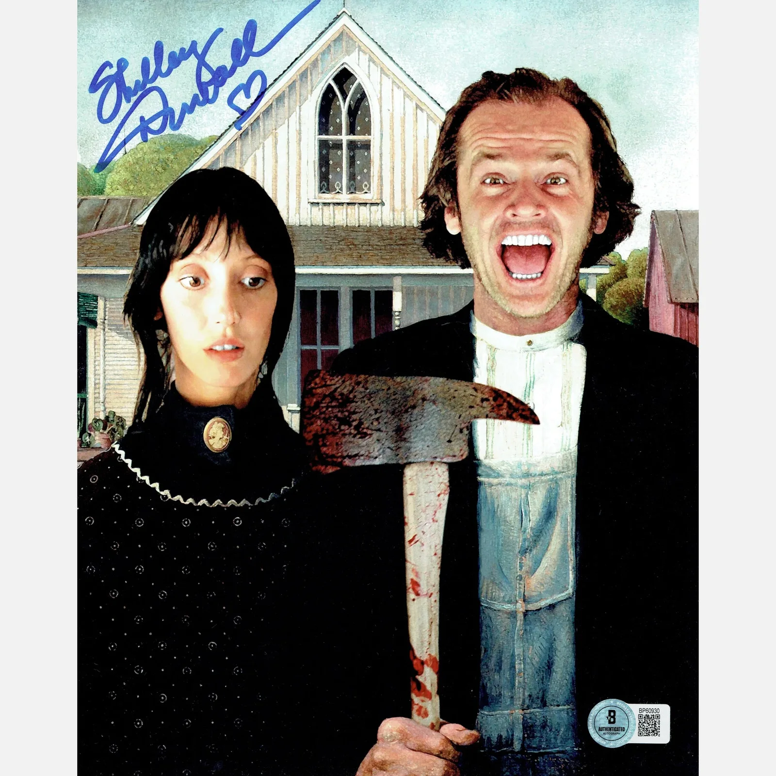 SHELLEY DUVALL autograph Beckett signed 8x10 photography THE — SHELLEY DUVALL autograph Beckett signed 8x10 photography THE SHINING