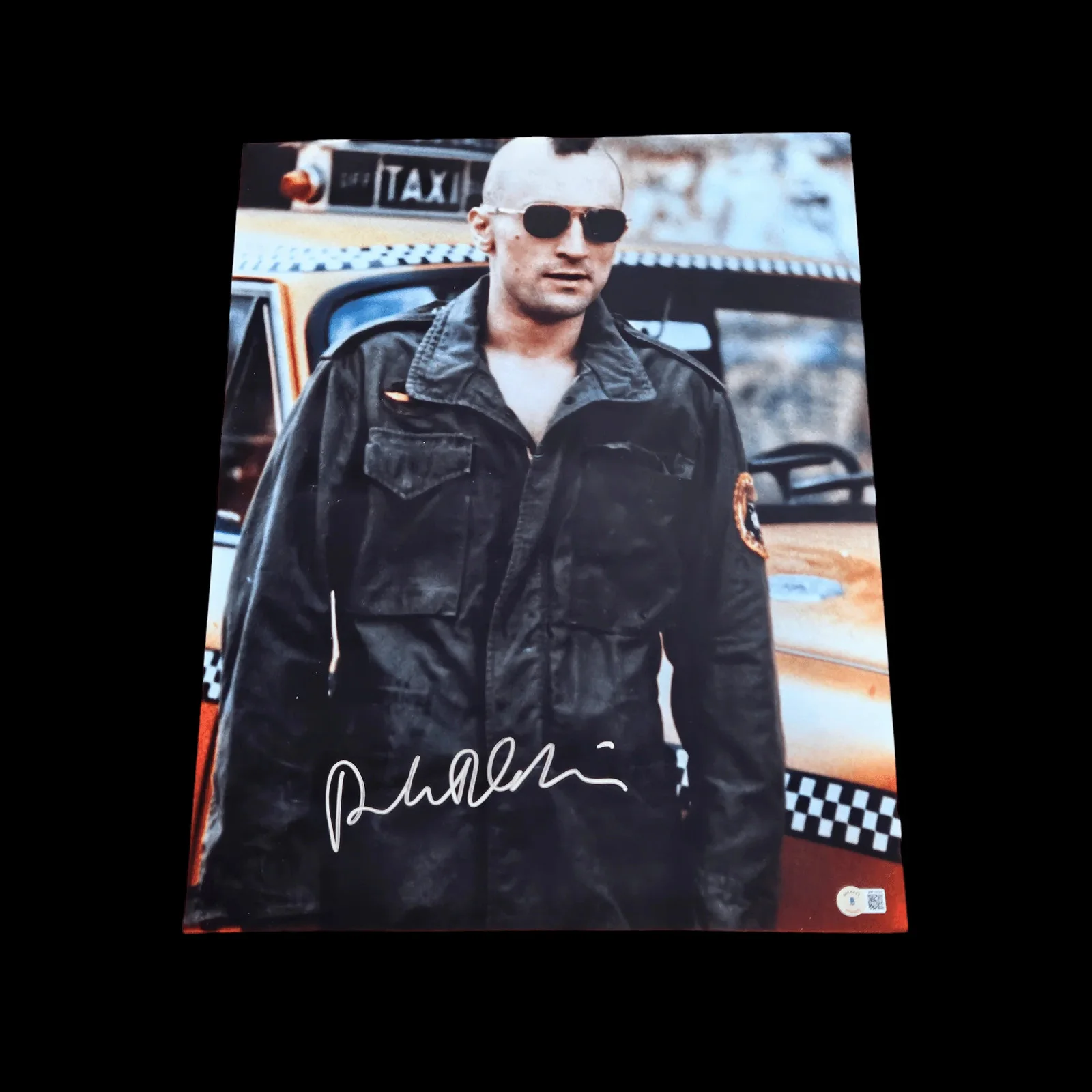ROBERT DE NIRO autograph BECKETT signed 16x20 photography TAXI — ROBERT DE NIRO autograph BECKETT signed 16x20 photography TAXI DRIVER, изображение 2