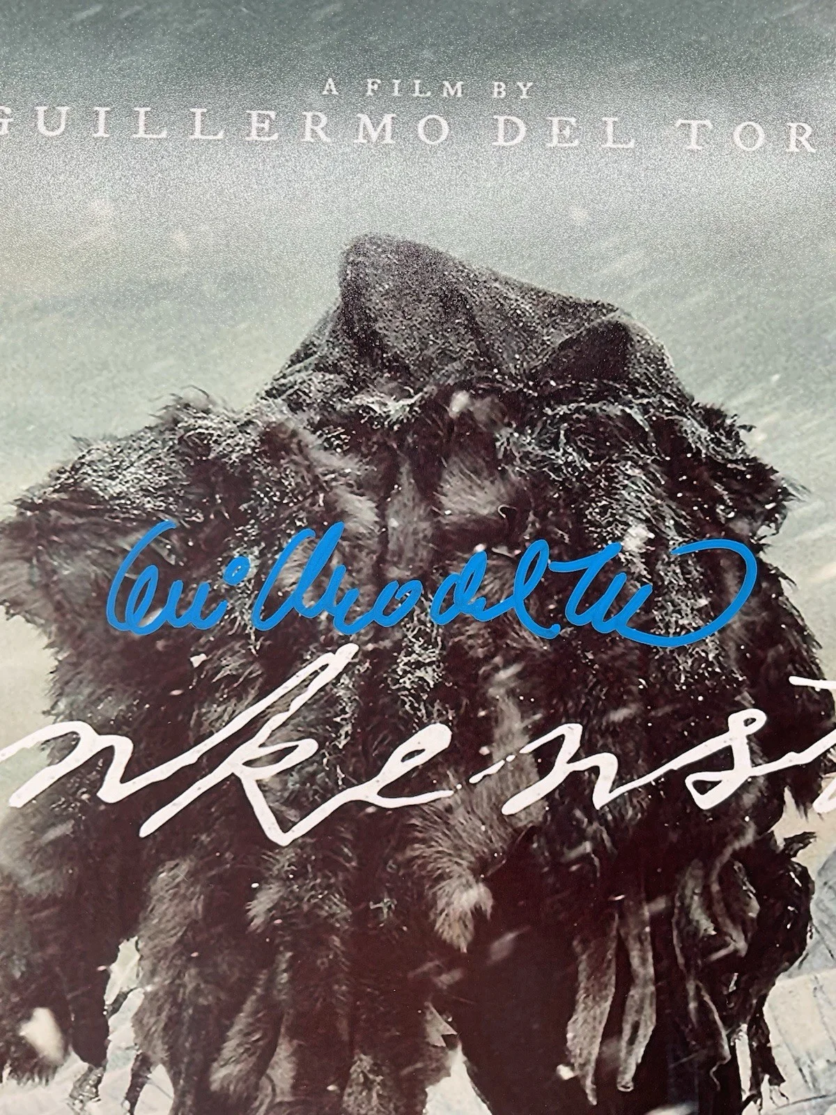 Guillermo del Toro — Guillermo del Toro signed photo SWAU Frankenstein signed 11x14 Horror autograph, изображение 2