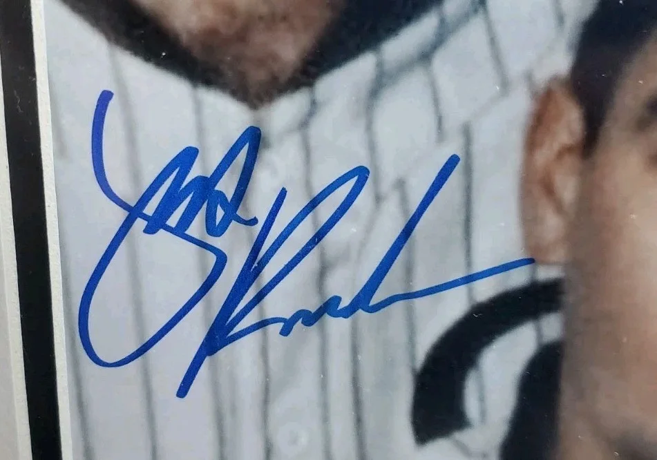 Charlie Sheen — NICE Framed "Eight Men Out" Cast Signed by 8 Sheen Cusack Rookie 16x20 Photo JSA, изображение 4