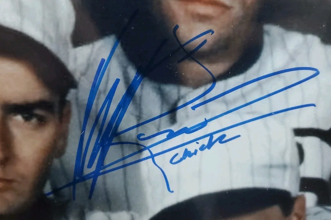 Charlie Sheen — NICE Framed "Eight Men Out" Cast Signed by 8 Sheen Cusack Rookie 16x20 Photo JSA, изображение 5