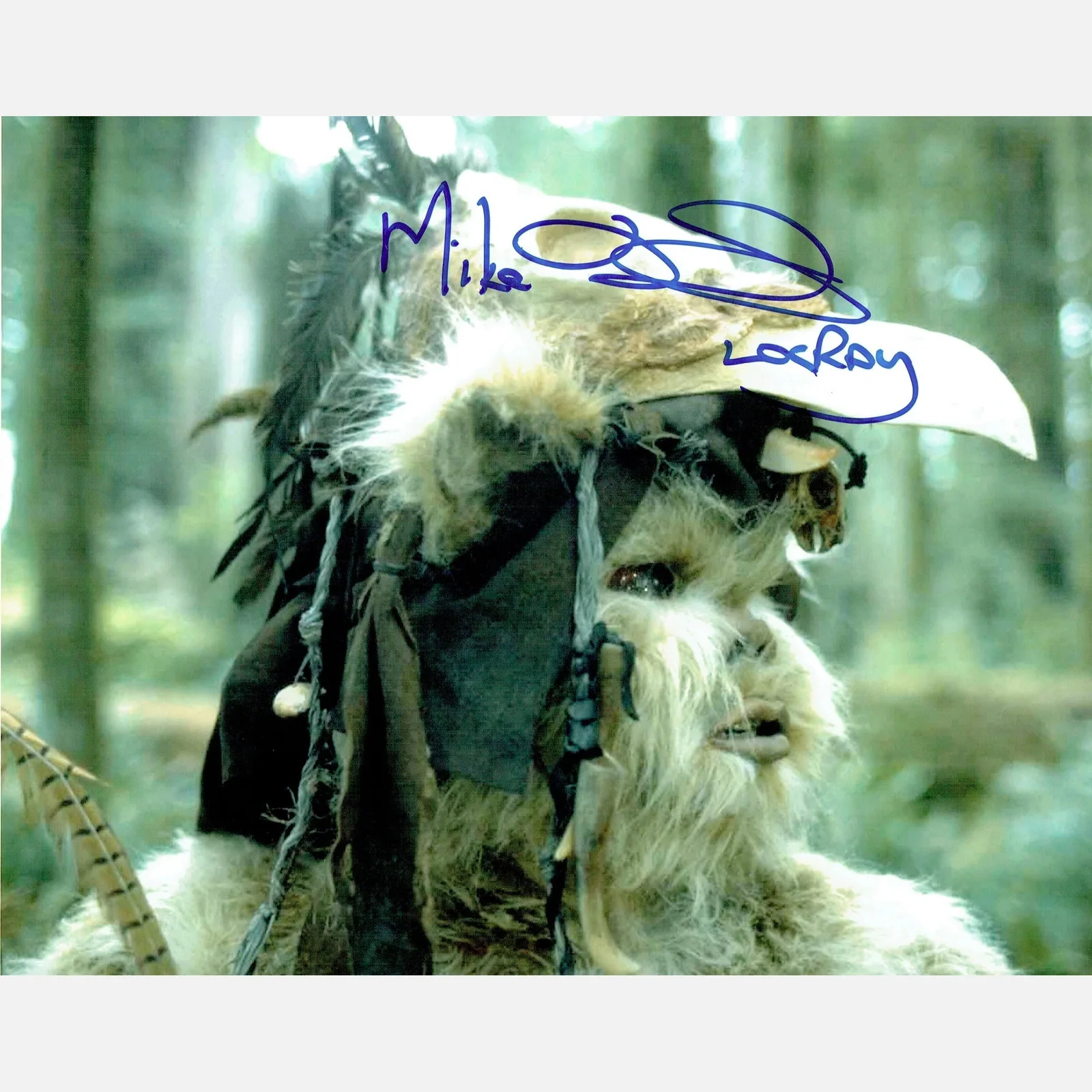 MIKE EDMONDS autograph ACOA signed 8x10 photography STAR WARS — MIKE EDMONDS autograph ACOA signed 8x10 photography STAR WARS