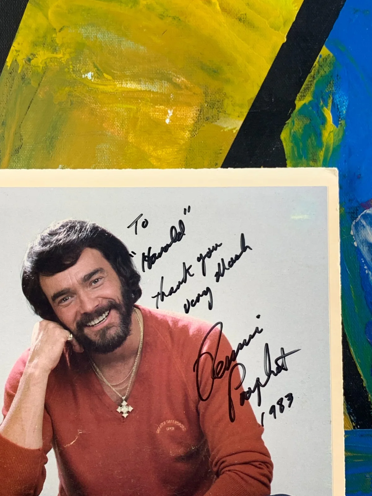 RONNIE PROPHET - AUTOGRAPHED SIGNED PHOTOGRAPH, image 2