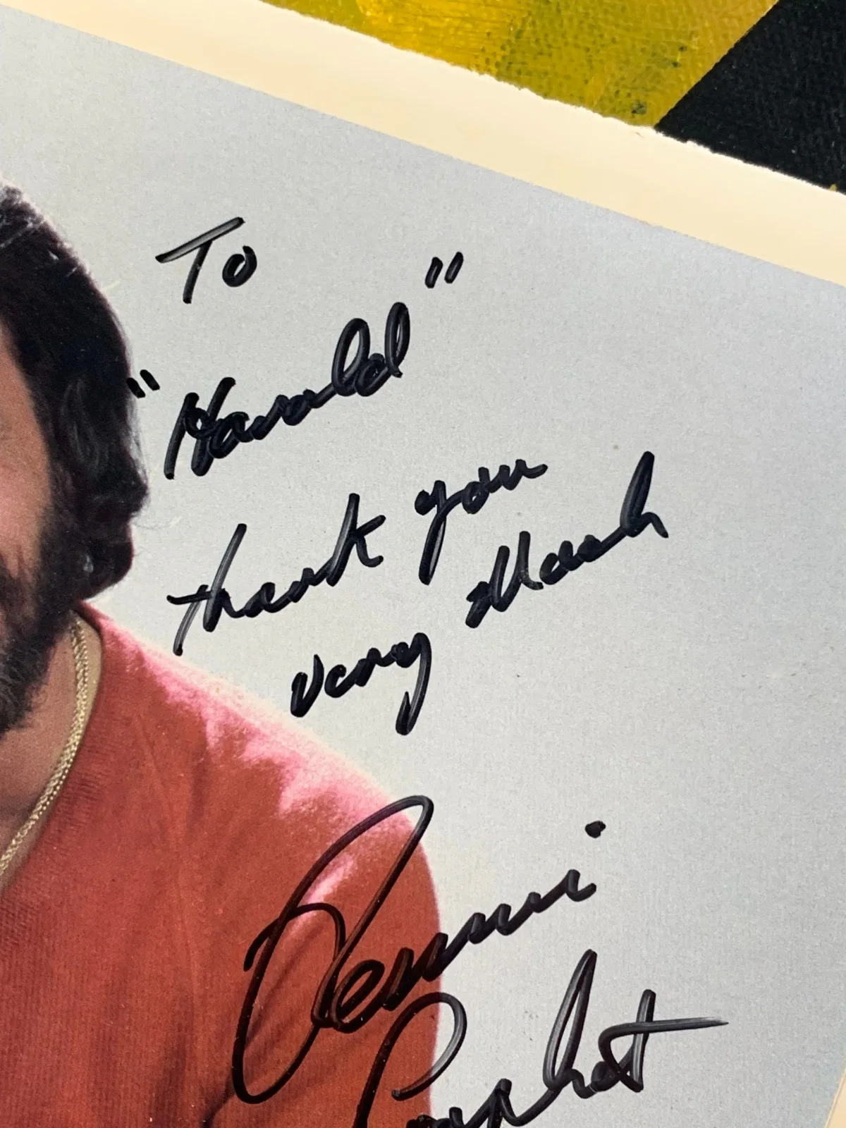 RONNIE PROPHET - AUTOGRAPHED SIGNED PHOTOGRAPH, image 4