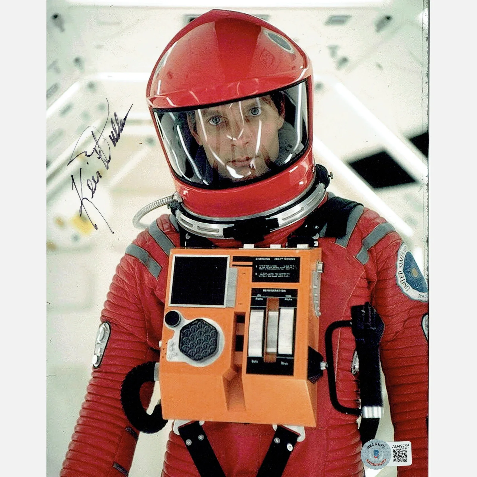 KEIR DULLEA autograph BECKETT signed 8x10 photography 2001: A — KEIR DULLEA autograph BECKETT signed 8x10 photography 2001: A Space Odyssey