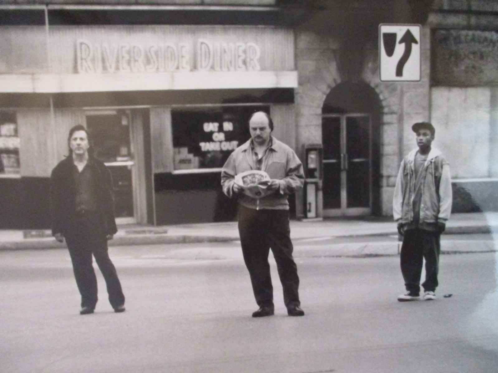 Sean Nelson/Dennis Franz/Dustin Hoffman(AMERICAN BUFFALO)1996 10 x 8 B & W Photo, изображение 4