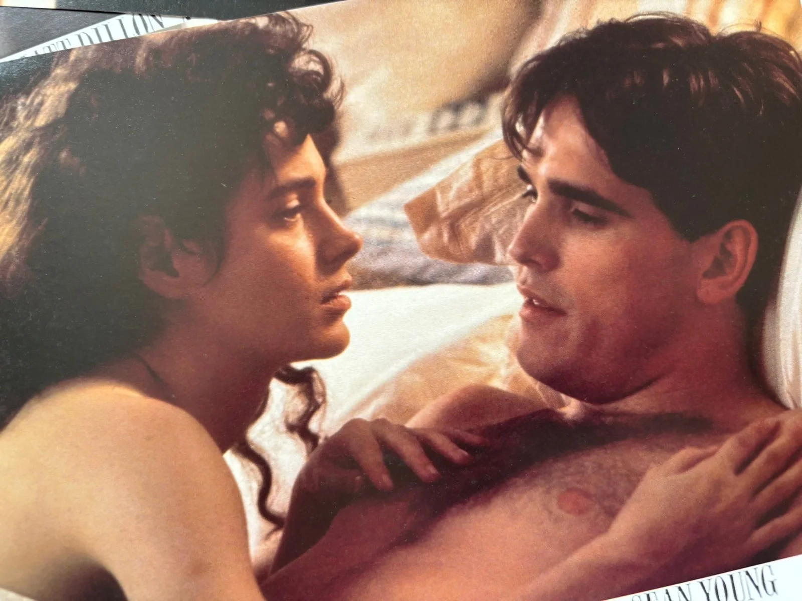 MATT DILLON, SEAN YOUNG, eight vintage FOH stills A KISS BEFORE DYING, изображение 4