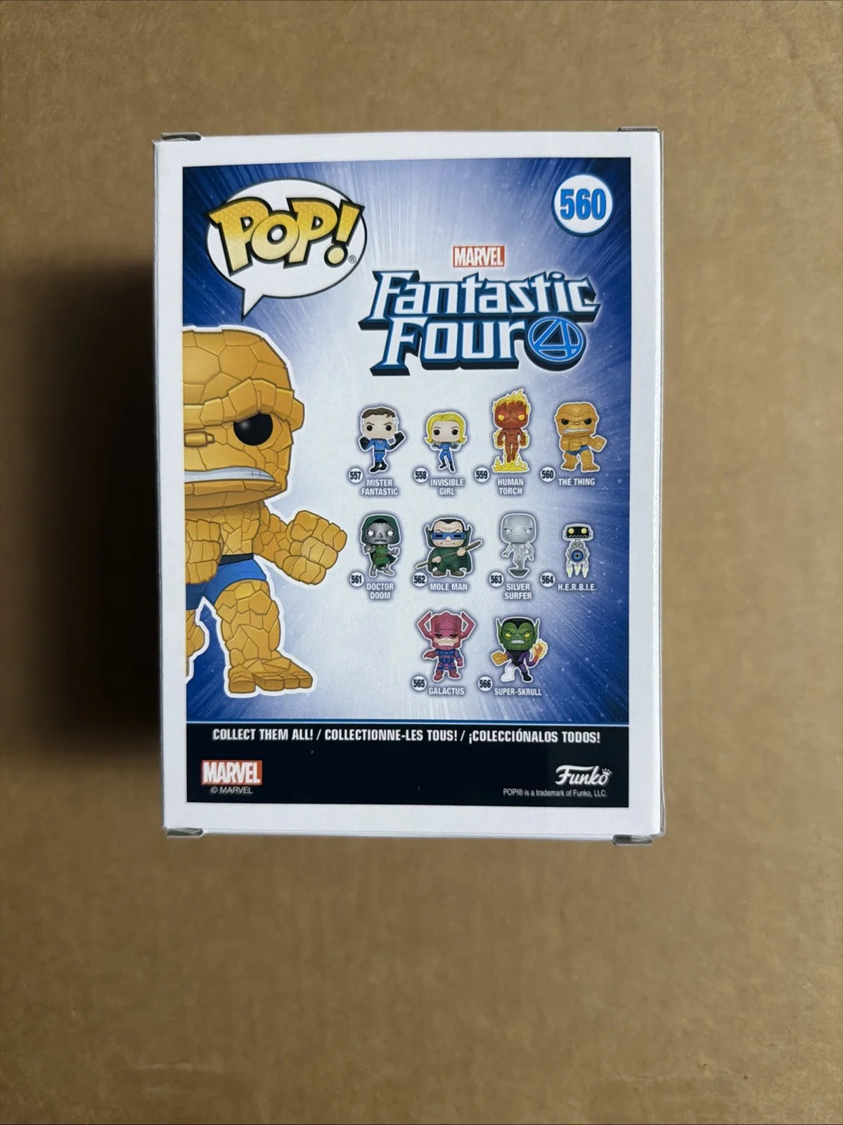 Michael Chiklis — Michael Chiklis Signed/Autographed The Thing Funko Pop! Fantastic 4 Marvel COA, image 3