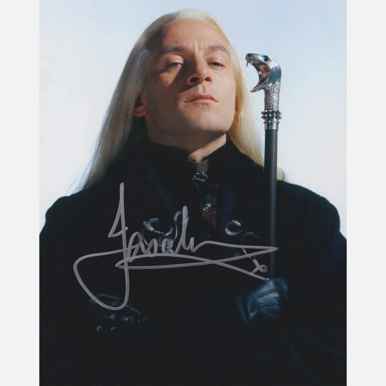 JASON ISAACS autograph ACOA signed 8x10 photography HARRY POTTER — JASON ISAACS autograph ACOA signed 8x10 photography HARRY POTTER