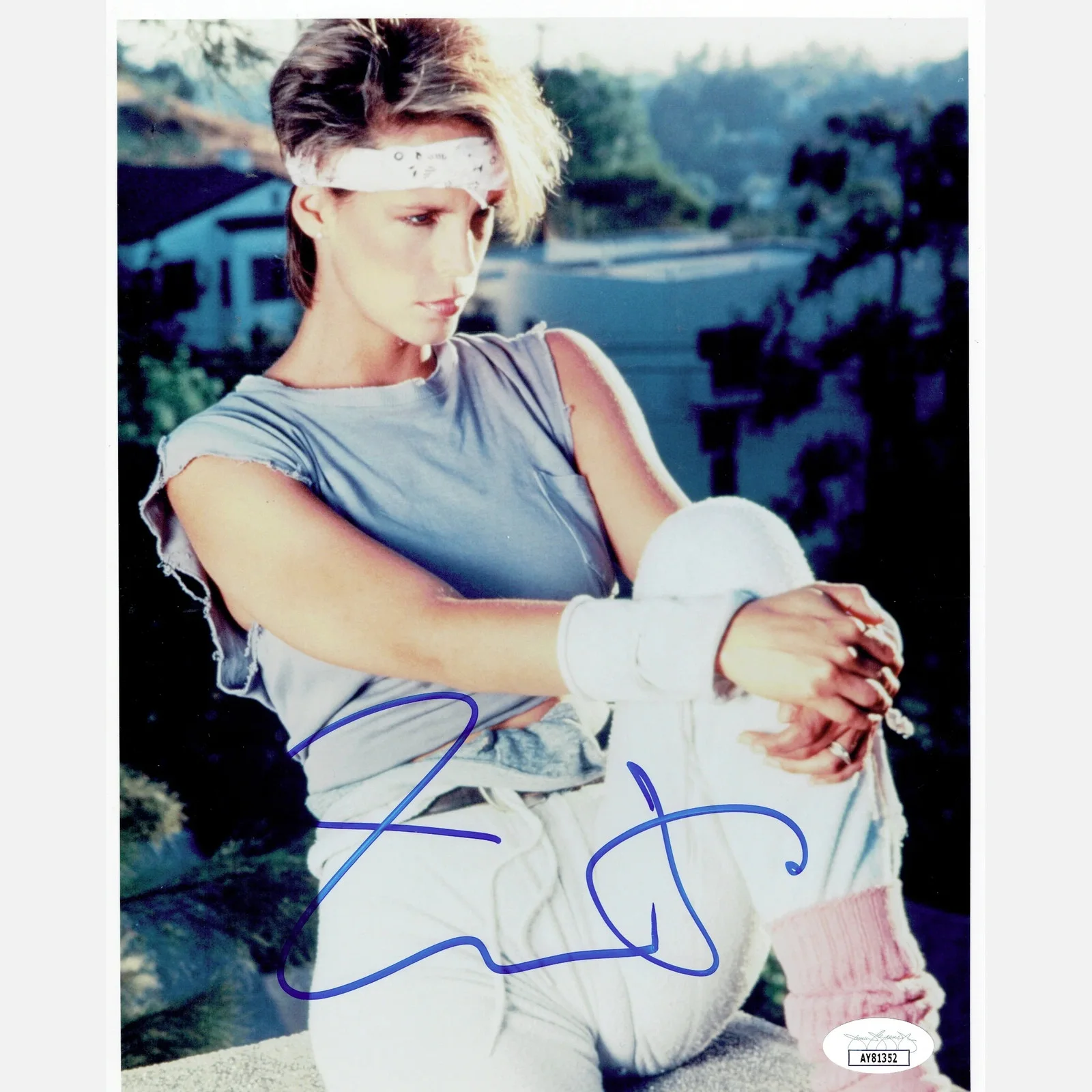 JAMIE LEE CURTIS autograph JSA signed 8x10 photography — JAMIE LEE CURTIS autograph JSA signed 8x10 photography