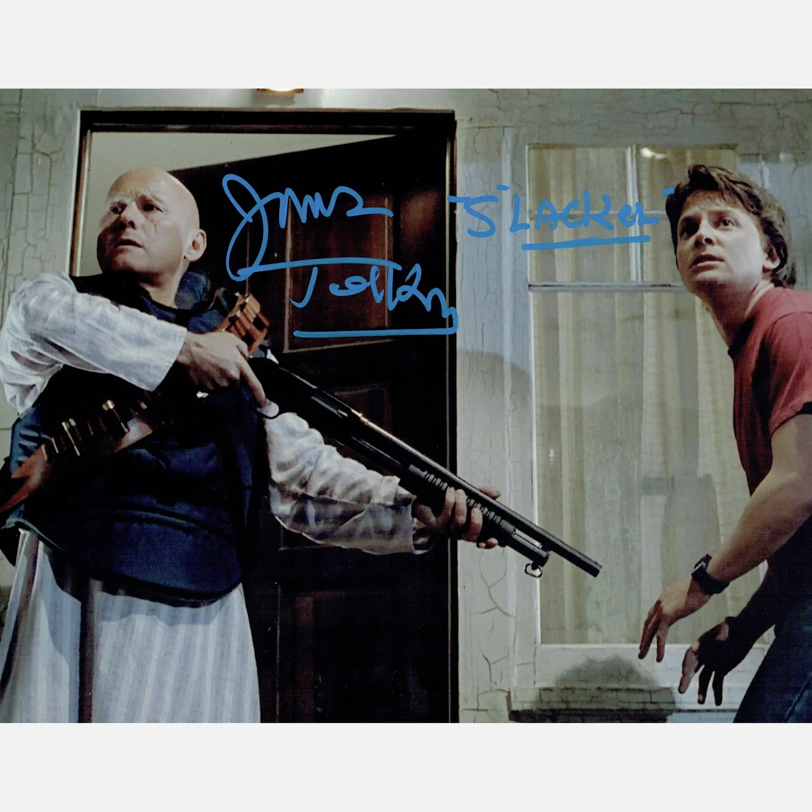JAMES TOLKAN autograph ACOA signed 11x14 photography Back to the — JAMES TOLKAN autograph ACOA signed 11x14 photography Back to the Future