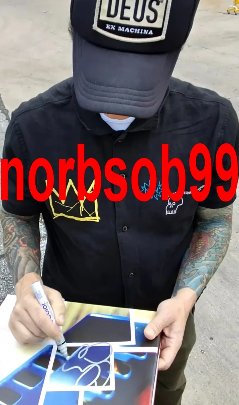 CHRIS CARRABBA SIGNED DASHBOARD CONFESSIONAL VINYL LP w/EXACT PROOF BECKETT COA, image 3