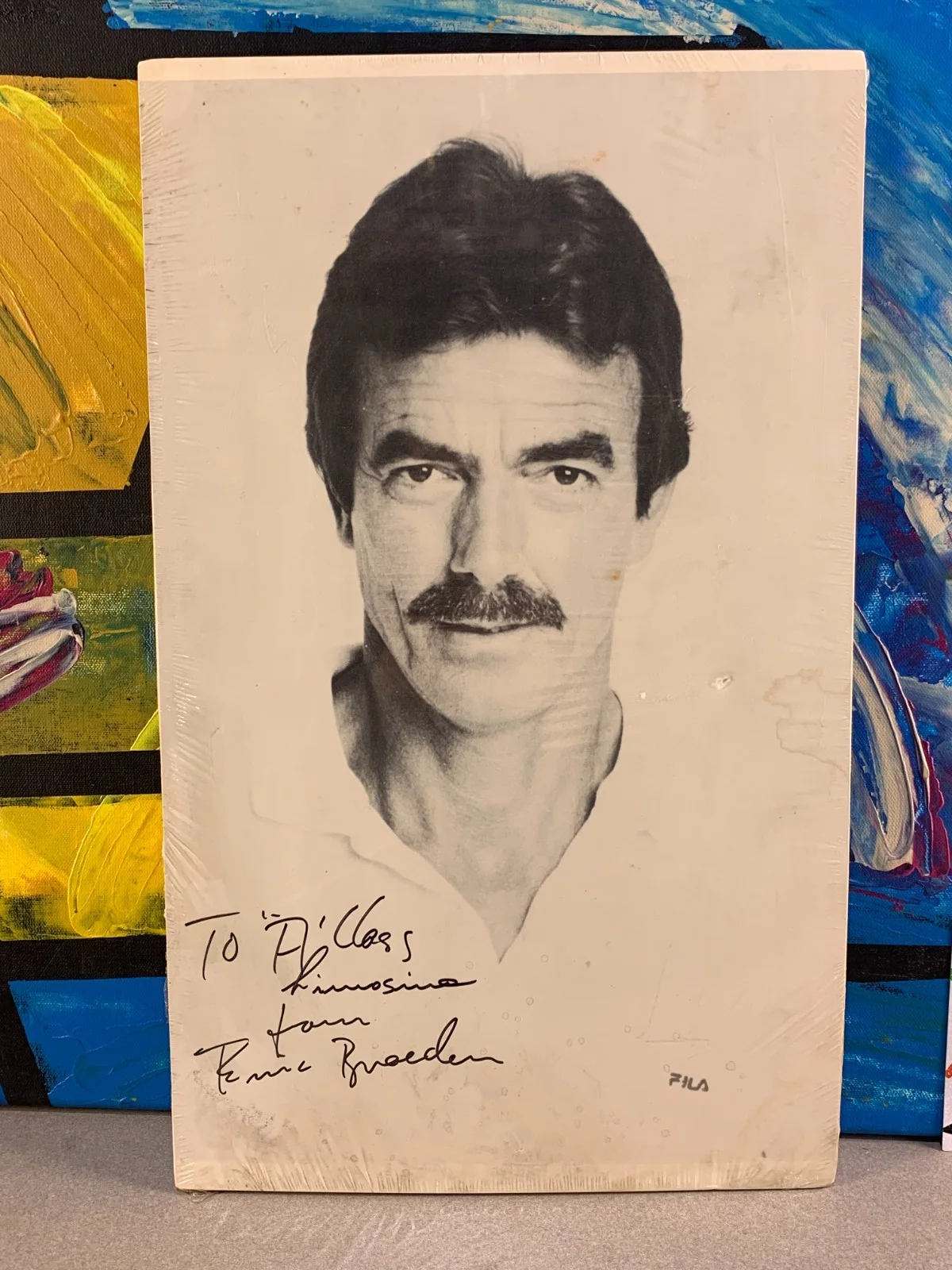 Eric Braeden — Titanic Actor Eric Braeden Autograph Photo