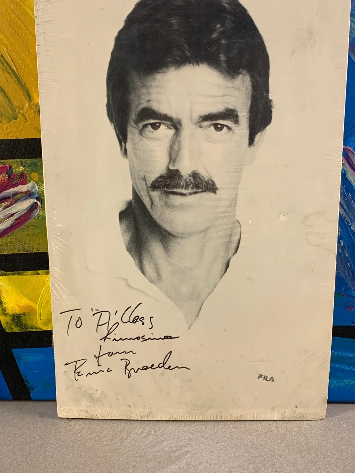 Eric Braeden — Titanic Actor Eric Braeden Autograph Photo, image 3