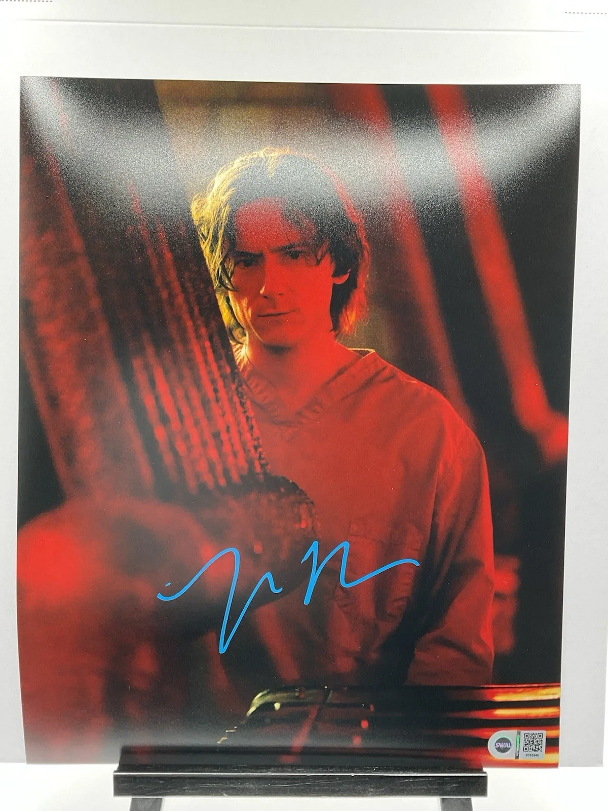 Lewis Pullman — Lewis Pullman signed photo SWAU Thunderbolts signed Marvel signed 11x14 Sentry