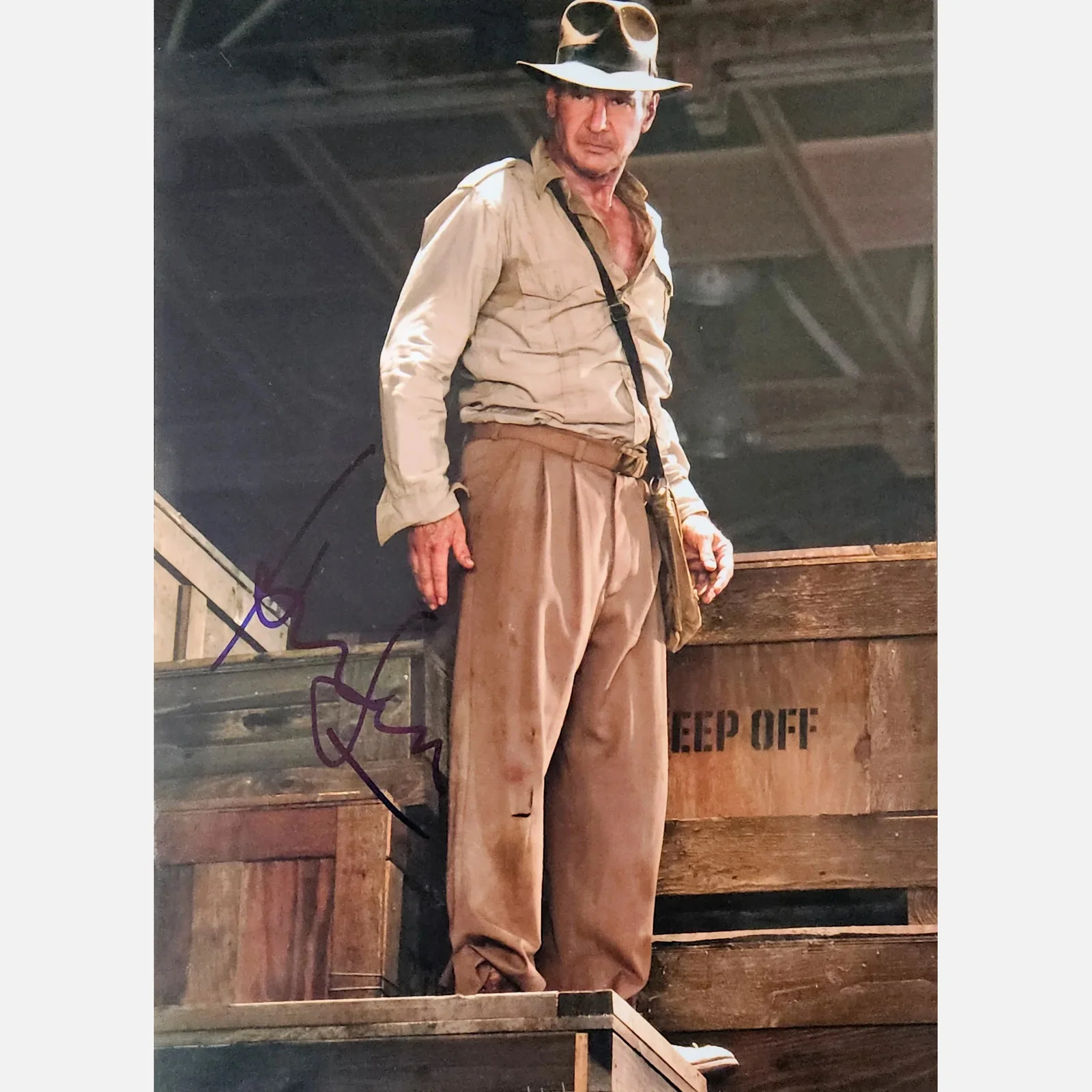 HARRISON FORD autograph BECKETT LOA signed 10x14 photography — HARRISON FORD autograph BECKETT LOA signed 10x14 photography INDIANA JONES