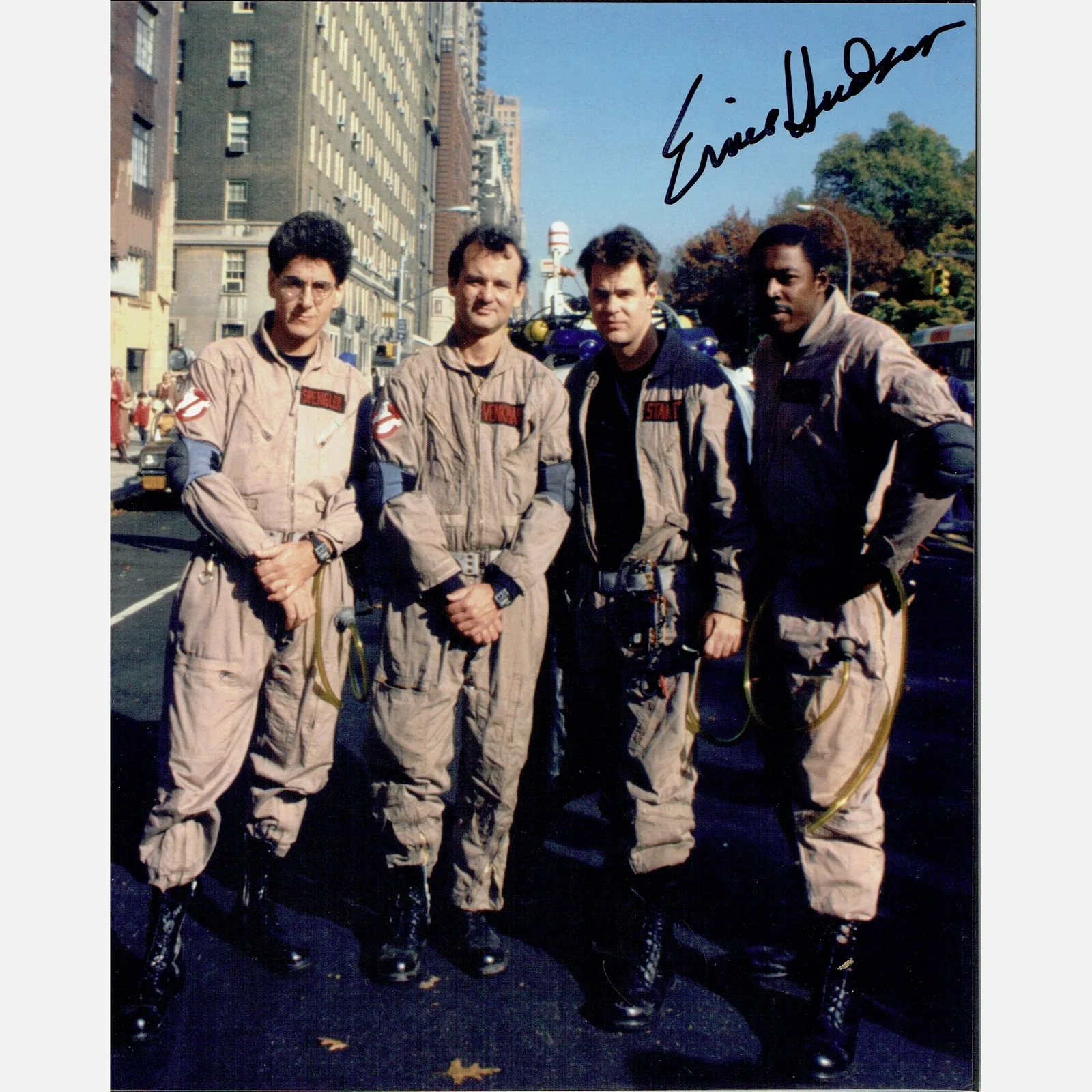 ERNIE HUDSON autograph ACOA signed 8x10 photography Ghostbusters — ERNIE HUDSON autograph ACOA signed 8x10 photography Ghostbusters
