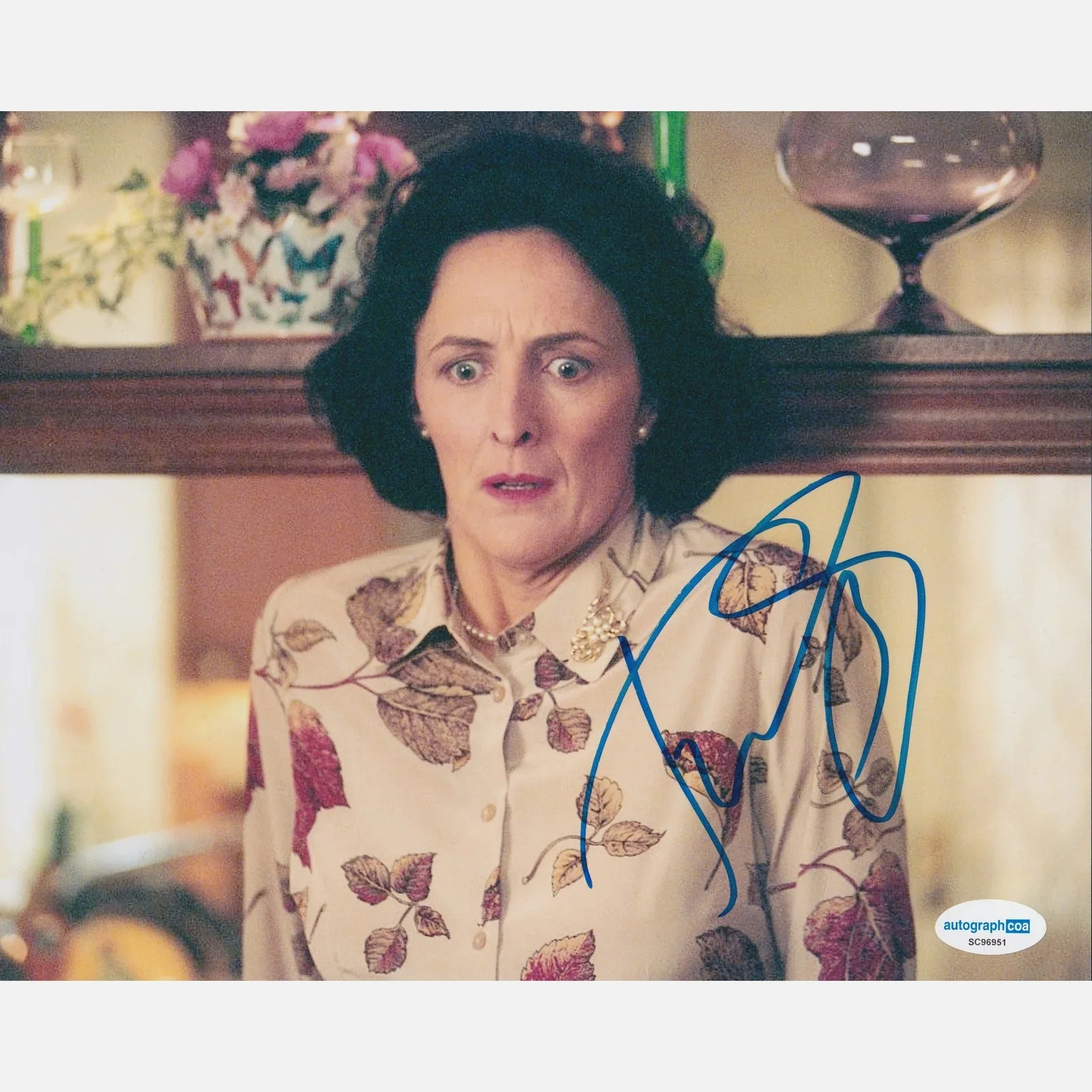 FIONA SHAW autograph ACOA signed 8x10 photography HARRY POTTER — FIONA SHAW autograph ACOA signed 8x10 photography HARRY POTTER