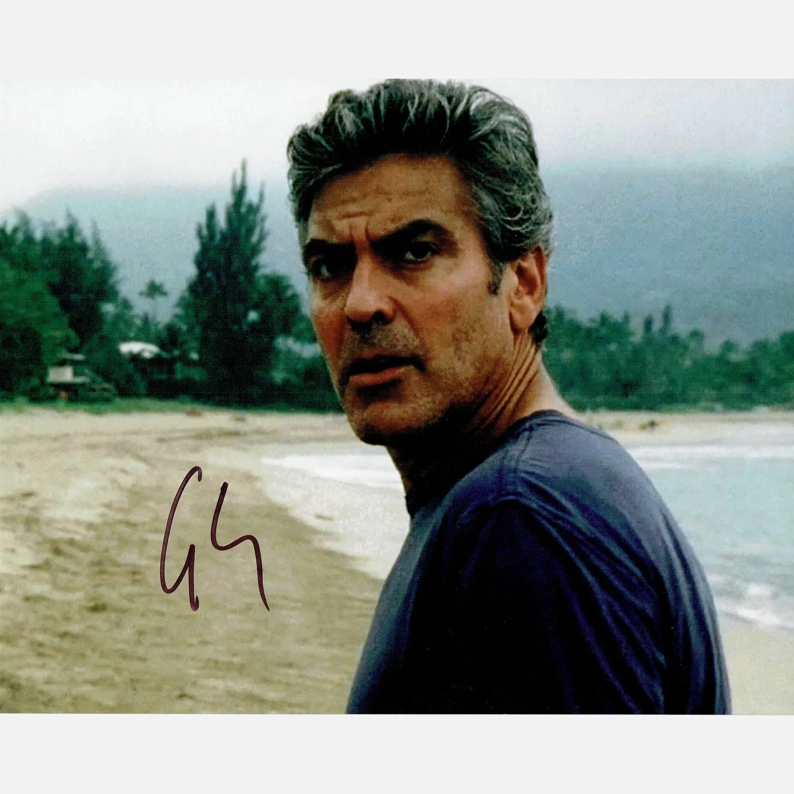 GEORGE CLOONEY autograph ACOA signed 8x10 photography — GEORGE CLOONEY autograph ACOA signed 8x10 photography