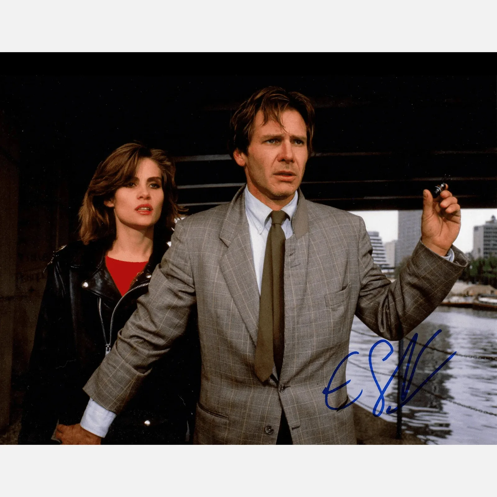 EMMANUELLE SEIGNER autograph ACOA signed 8x10 photography FRANTIC — EMMANUELLE SEIGNER autograph ACOA signed 8x10 photography FRANTIC