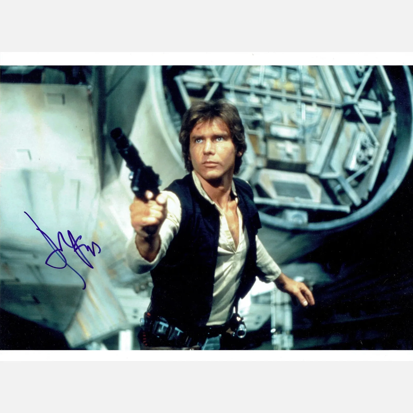 HARRISON FORD autograph BECKETT LOA & ACOA signed 11x14 — HARRISON FORD autograph BECKETT LOA & ACOA signed 11x14 photography STAR WARS