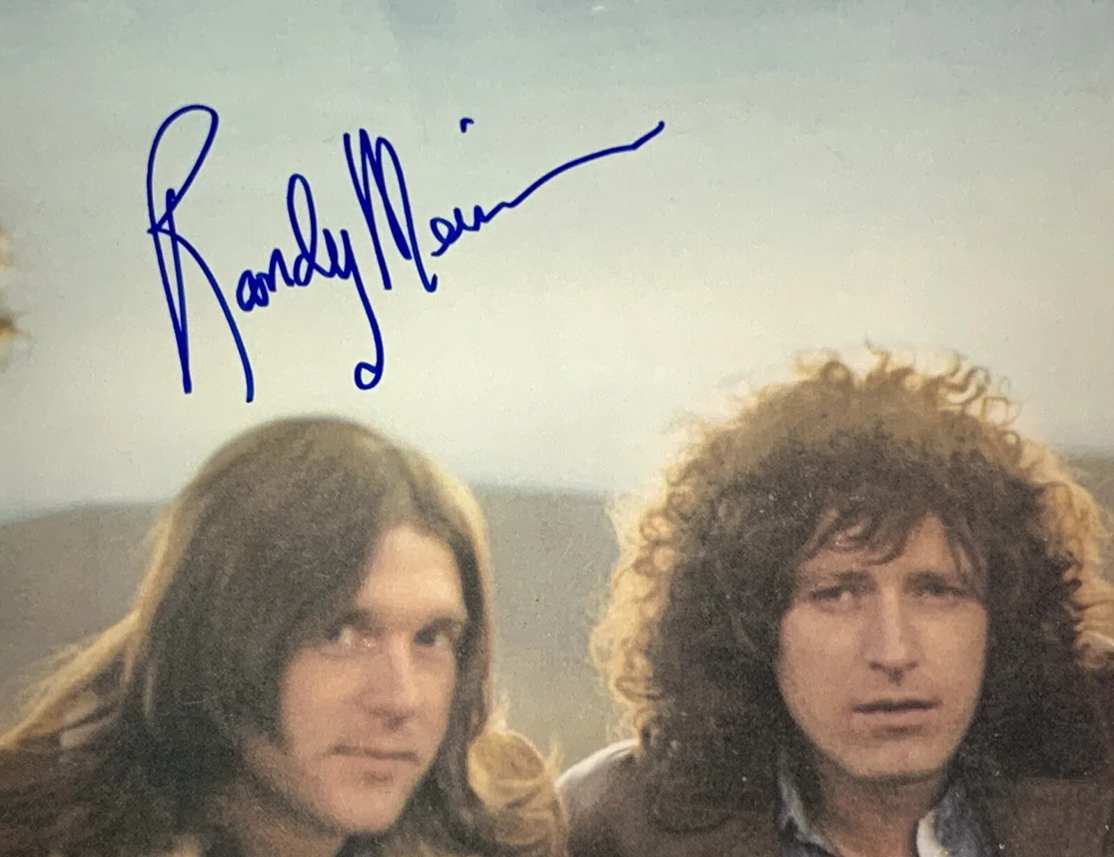 Randy Meisner signed Eagles 1st Album vinyl lp autographed beckett coa, изображение 2