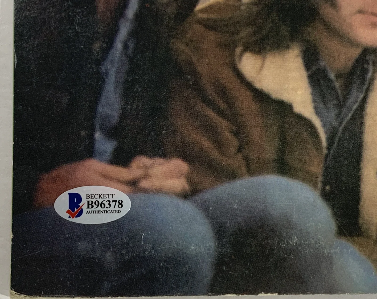 Randy Meisner signed Eagles 1st Album vinyl lp autographed beckett coa, изображение 3