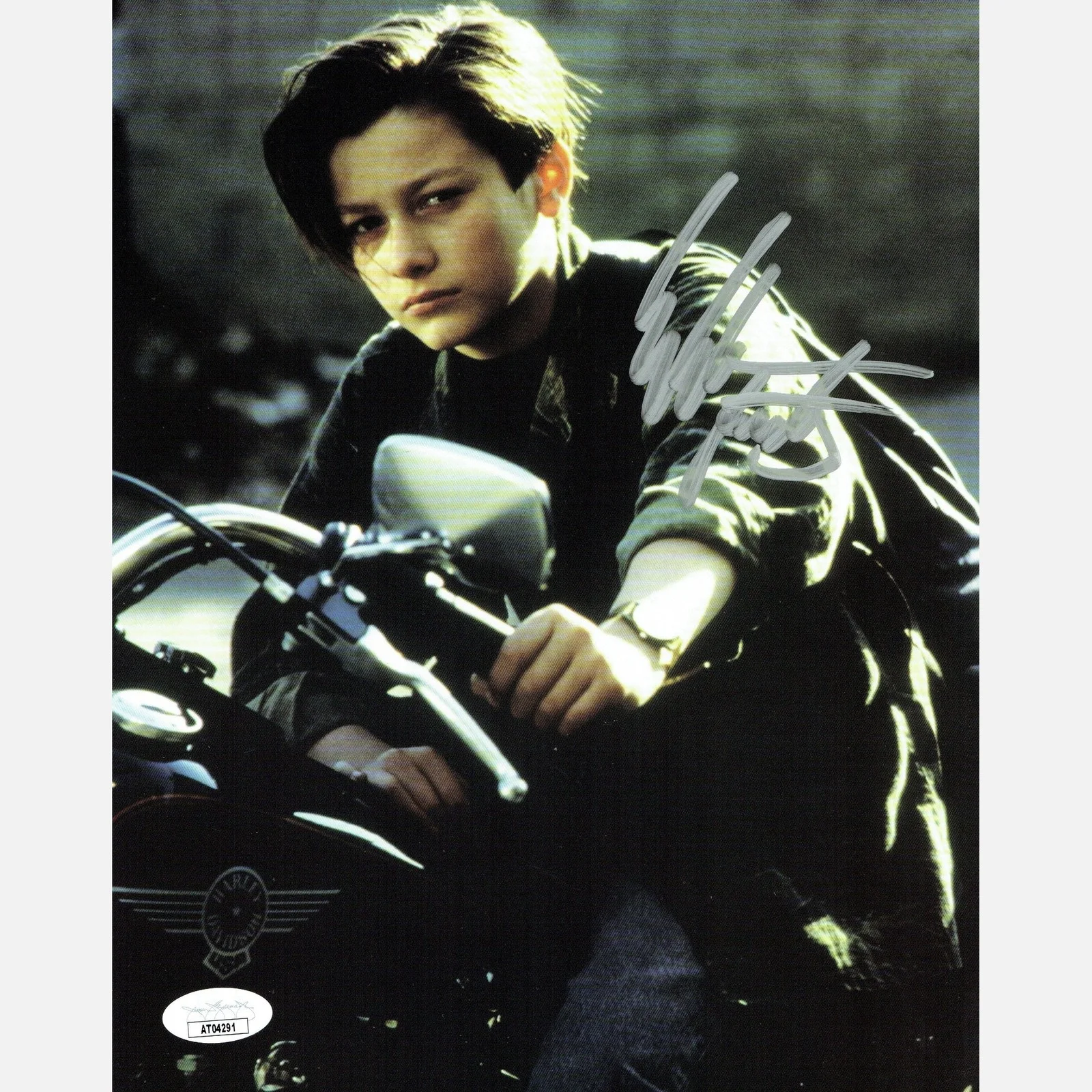 EDWARD FURLONG autograph JSA signed 8x10 photography TERMINATOR — EDWARD FURLONG autograph JSA signed 8x10 photography TERMINATOR