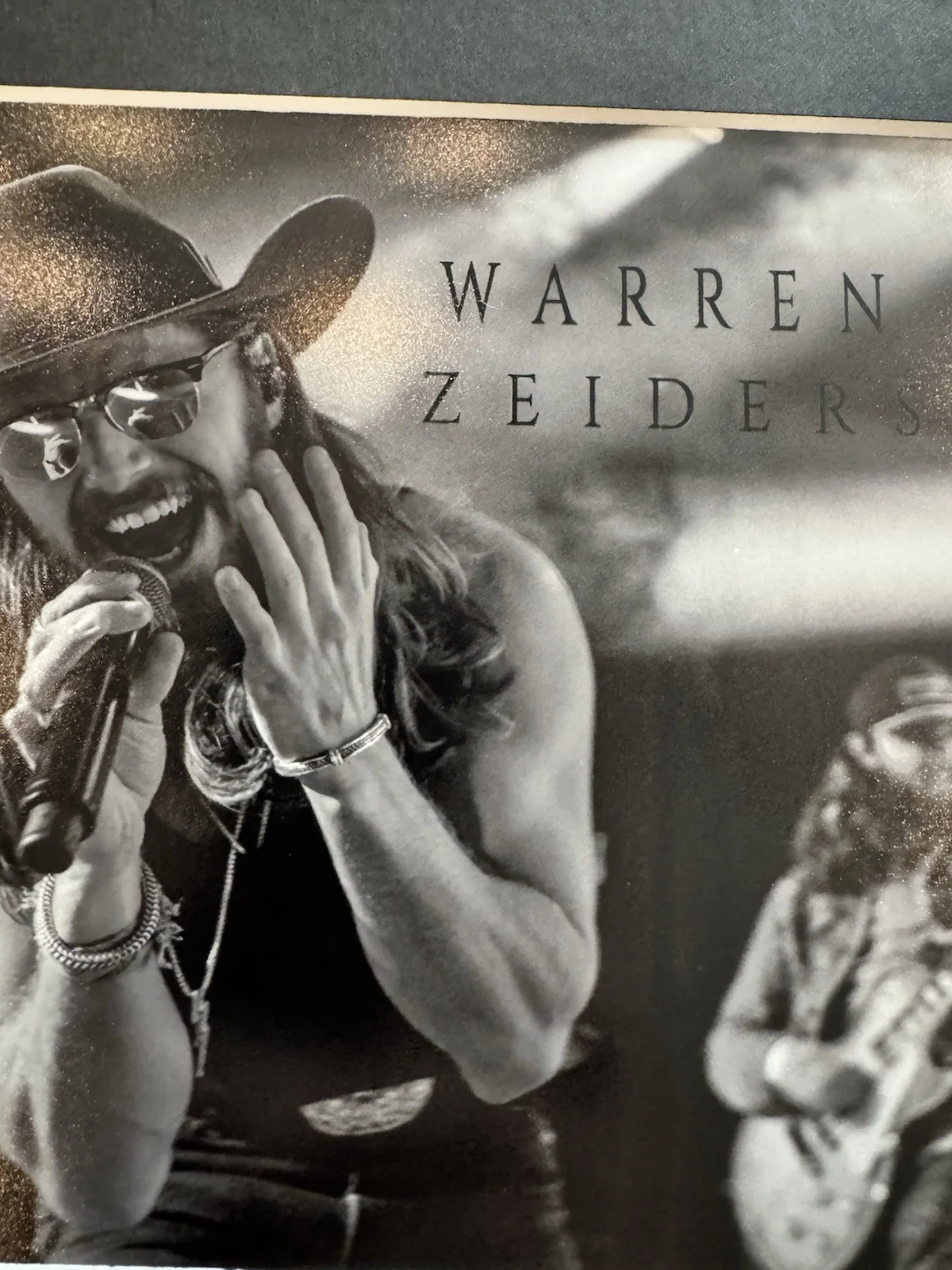 Warren Zeiders Signed "Relapse Lies & Betrayal CD Insert 11x14 Framed - ACOA, изображение 2