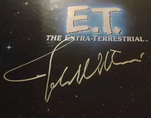 John Williams — JOHN WILLIAMS COMPOSER E.T. SIGNED AUTOGRAPHED E.T. LASERDISC SET RECORDS VINYL, image 2