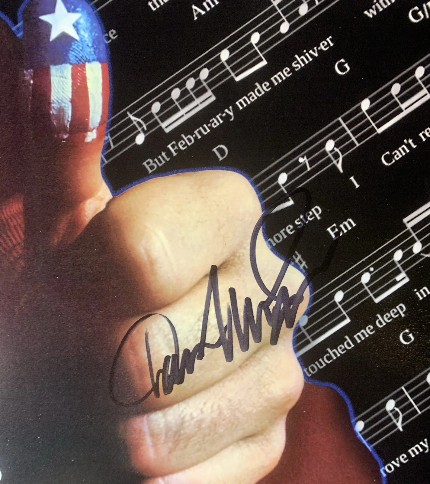 DON MCLEAN Autographed AMERICAN PIE 8x10 with JSA Authentication, image 2