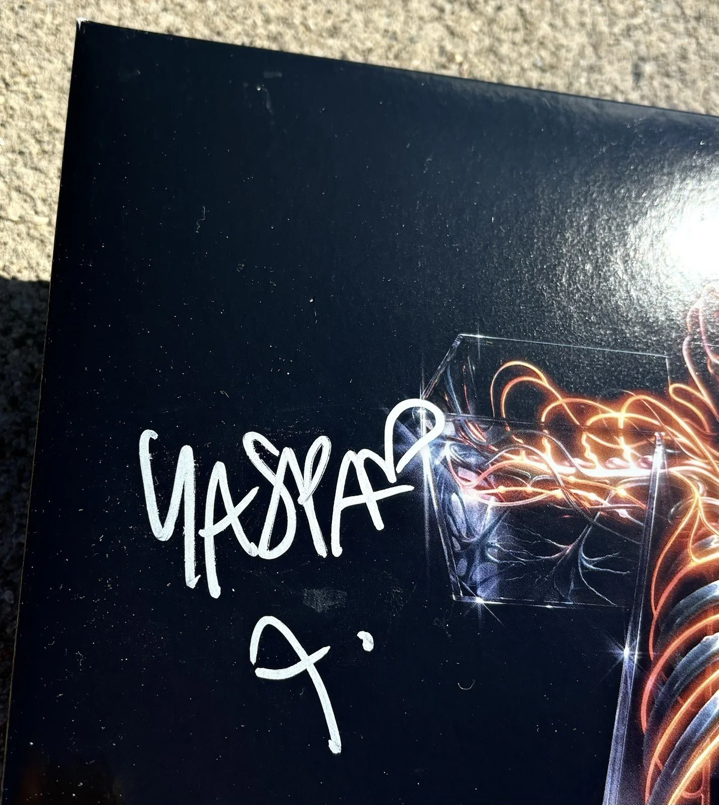 JUSTICE SIGNED Hyperdrama Vinyl JSA COA GASPARD AUGE, image 2