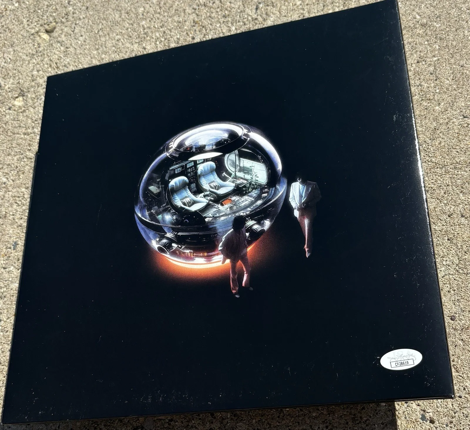 JUSTICE SIGNED Hyperdrama Vinyl JSA COA GASPARD AUGE, image 3